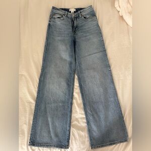 H&M wide leg jeans